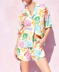 Illa Illa - Samba Summer Print Top