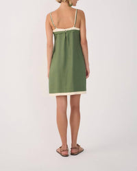 Dress To - Contrast Layered Mini Dress