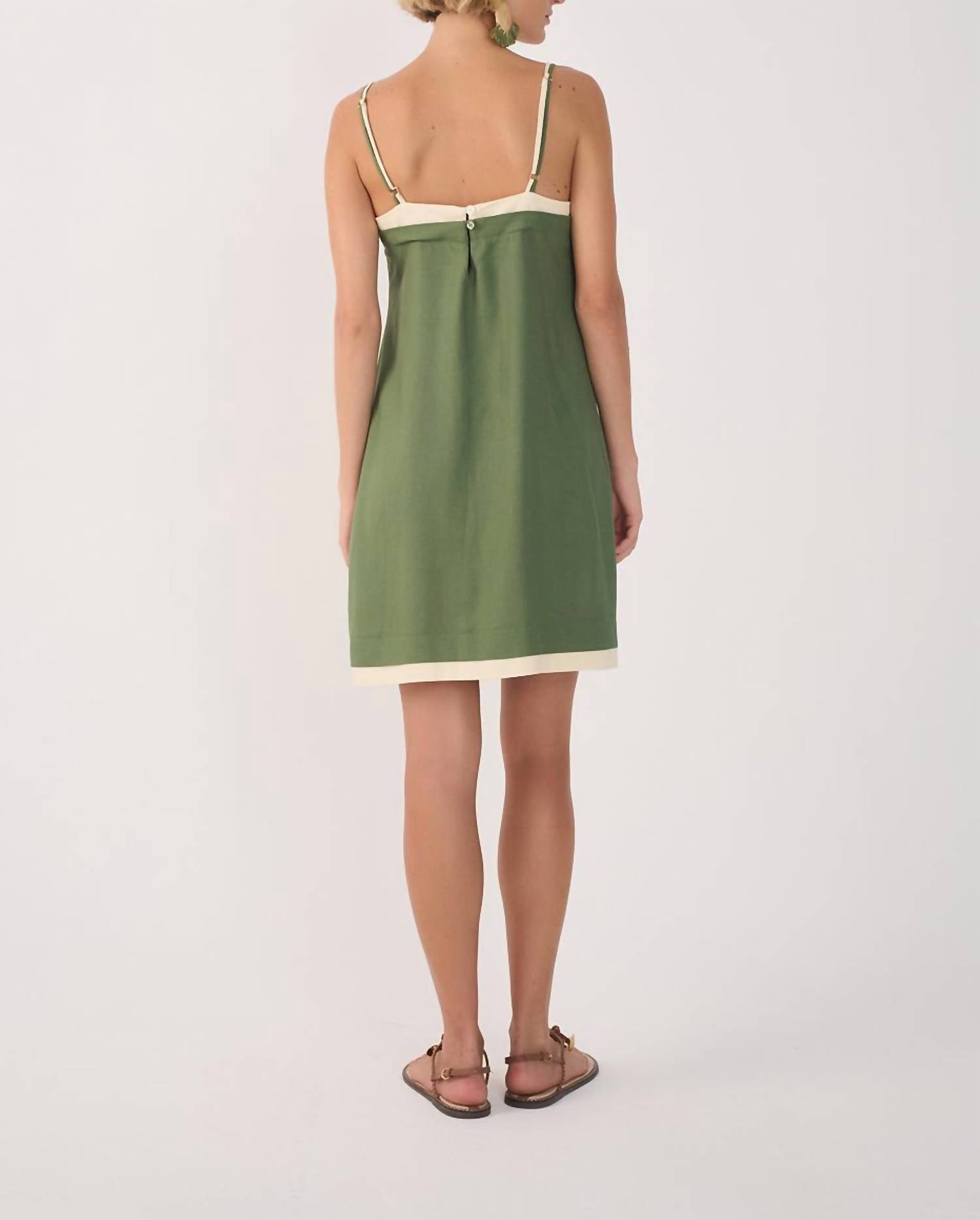 Dress To - Contrast Layered Mini Dress