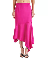 STEVE MADDEN Lucille Midi Skirt in fuschia 1 - women's skirt
