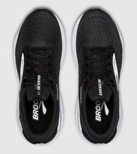 BROOKS Women's Adrenaline Gts 24 Wide Running Shoes in black white - women's shoe - view 5