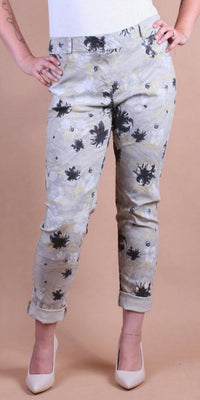 GIGI MODA Donella Cropped Pants in beige - women's pants