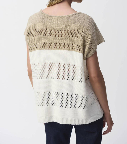 Joseph Ribkoff - Striped Casual Pullover