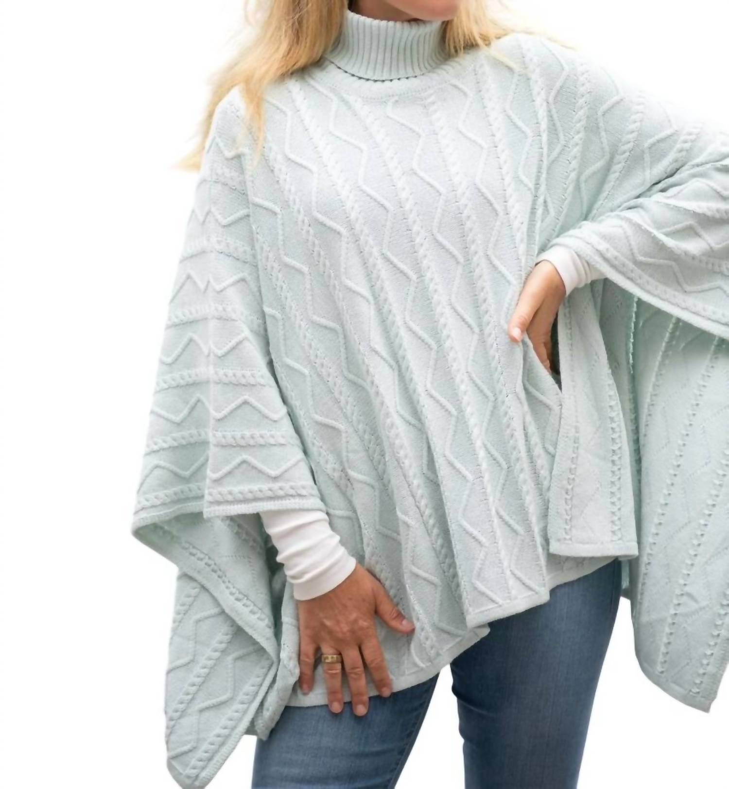 Burgess Sweaters - Lightweight Yarn Poncho