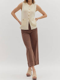 Entro - Sawyer Mid Rise Ankle Pants
