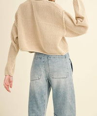 Miou Muse - American Flag Sweater