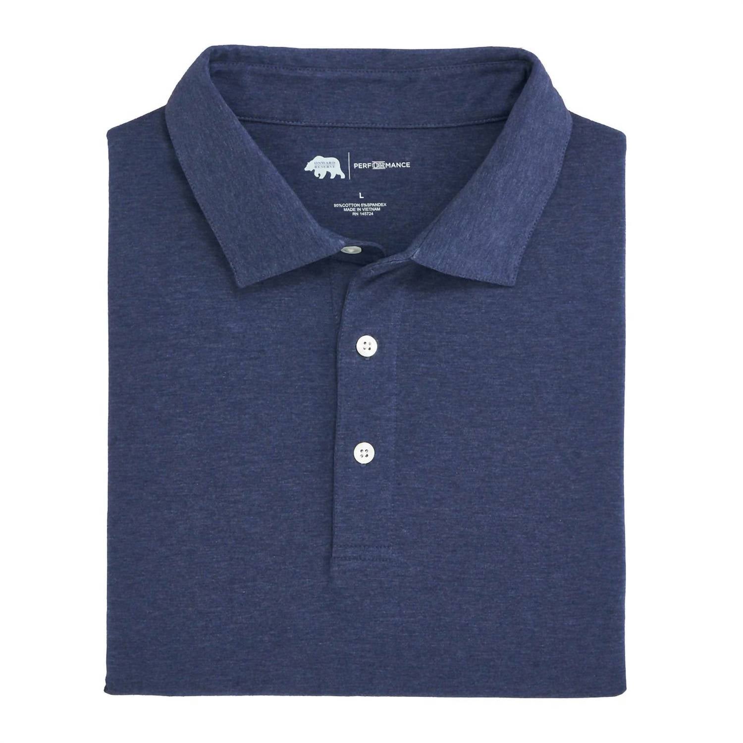 Onward Reserve - Men's Solid Icon Polo