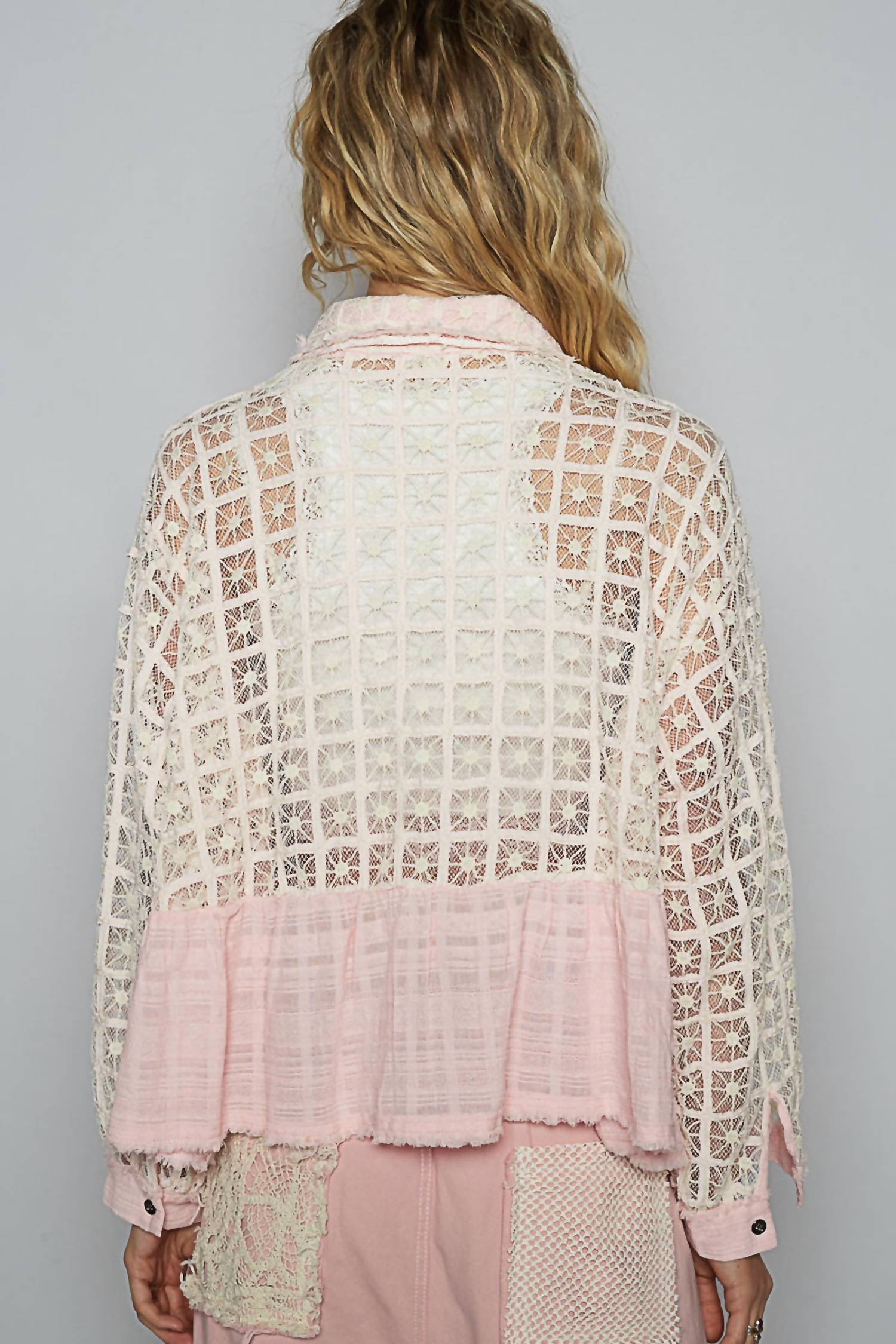 Pol - Floral Button-down Top