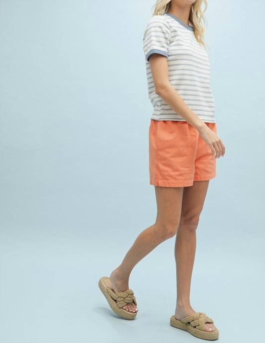 Wishlist - Contrast Striped Knit Top