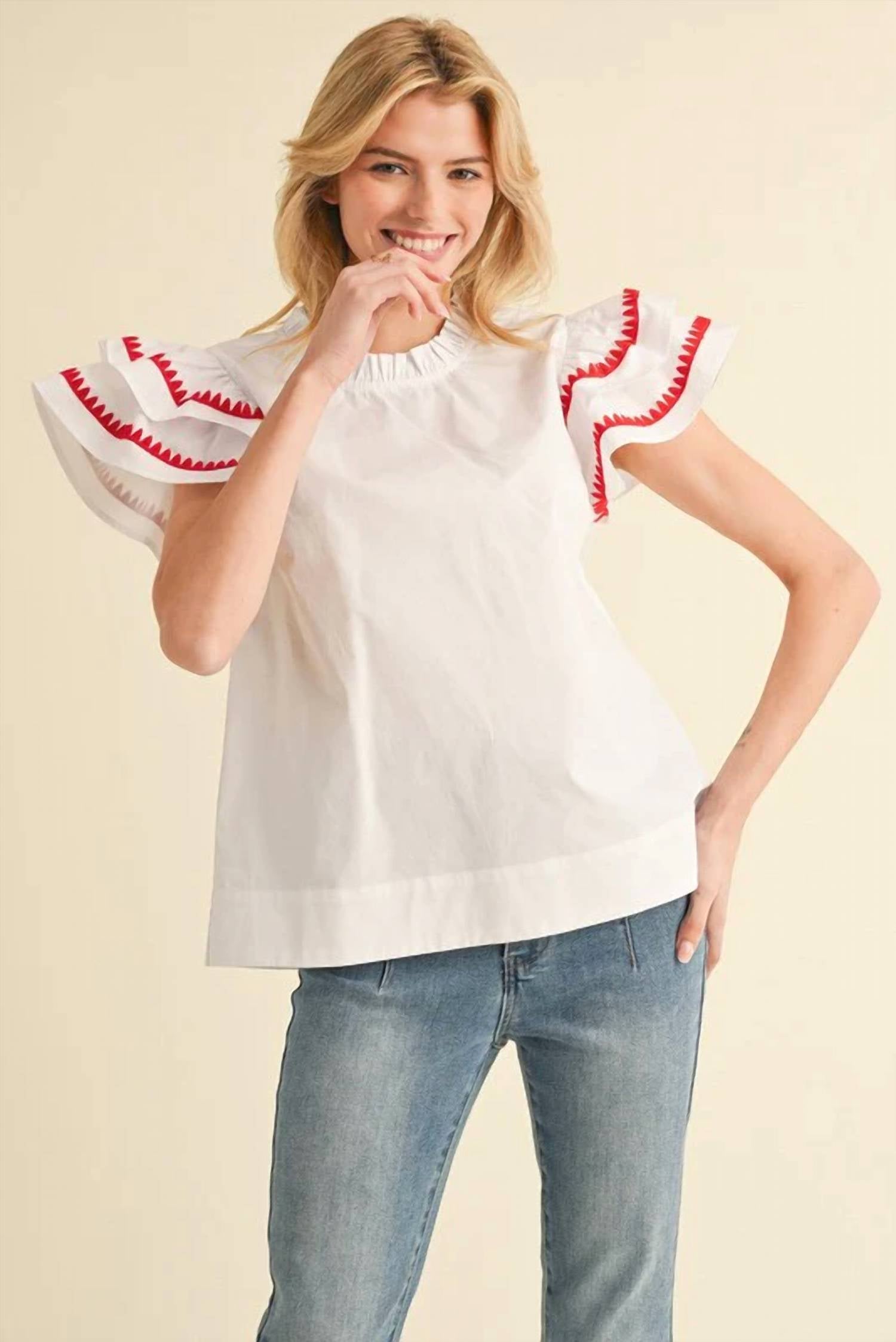 Jodifl - Red Rover Top