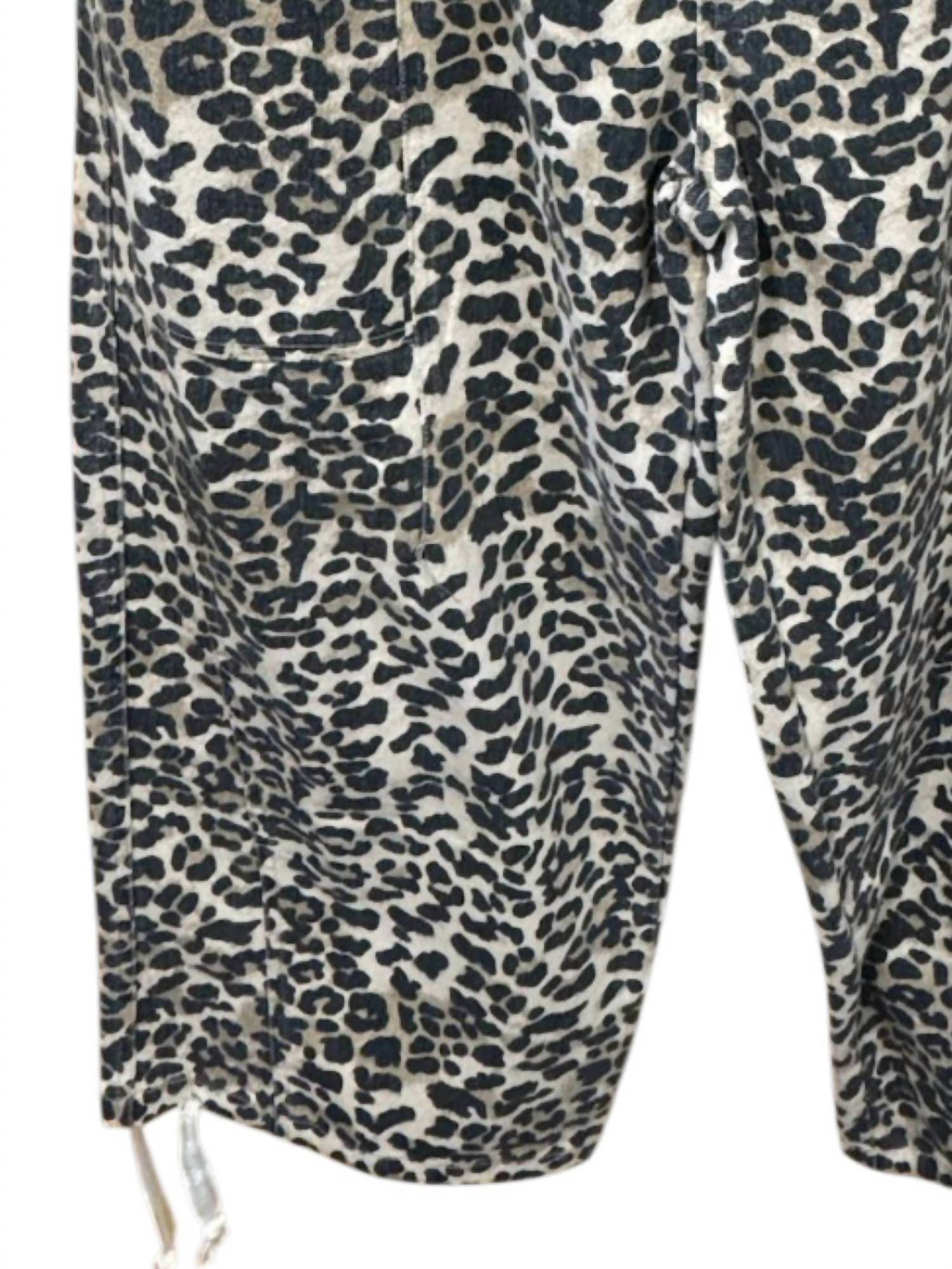 BiBi Women's Cheetah Print Pant in multi - women's pants - alternate view