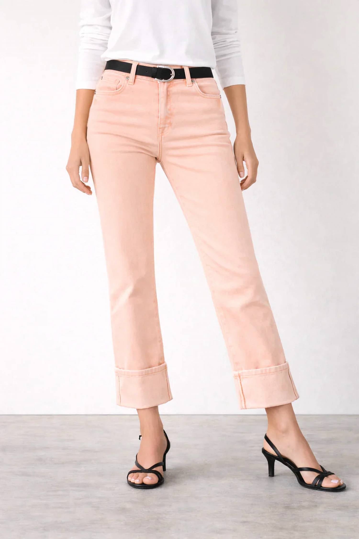Fidelity - Cali Cuff Crop Jeans
