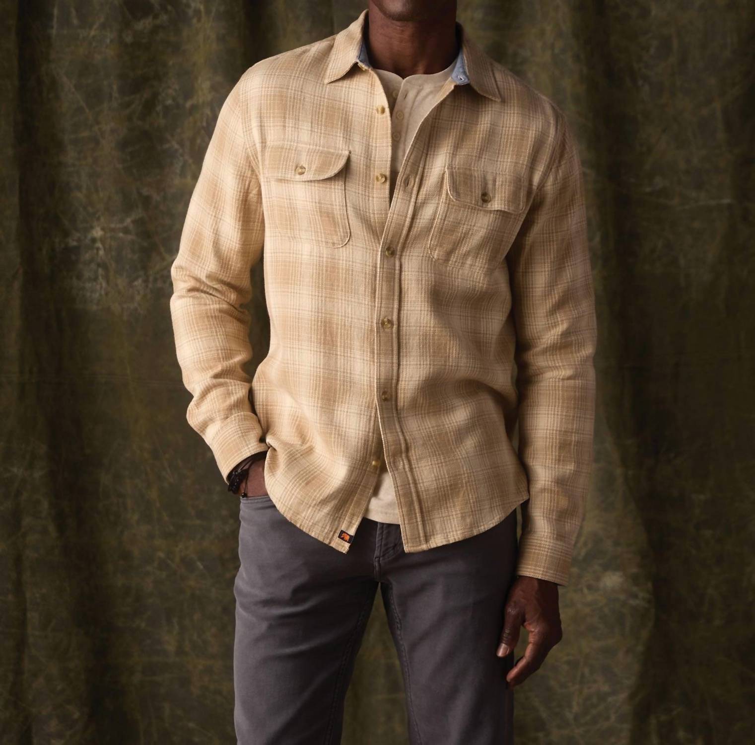The Normal Brand - Mountain Flannel Overshirt