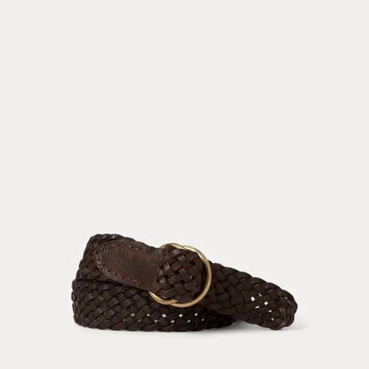 Ralph Lauren - Men's Leather Braided Belt