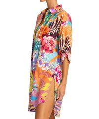 Johnny Was - Button Down Shirt Dress