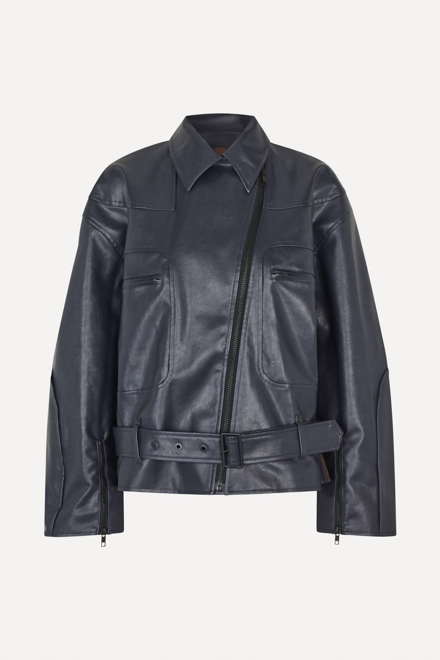 Stine Goya - Biker Faux Leather Jacket
