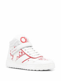 Salvatore Ferragamo - Women's Noe High Top Leather Sneakers