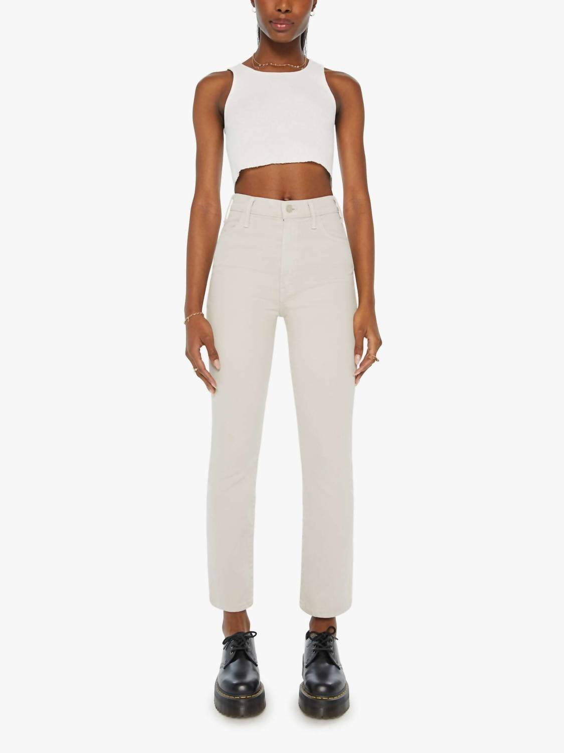 Mother - Hustler Flood Cropped Pants