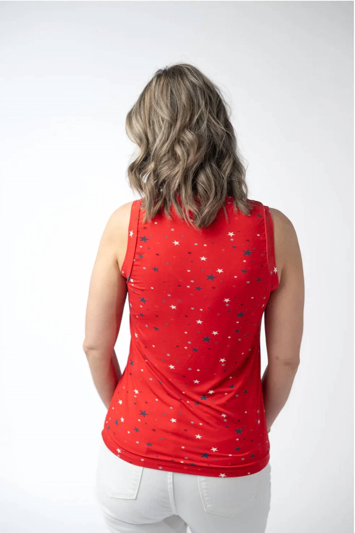 Michelle Mae - Liberty Stars Tank Top