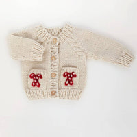 Huggalugs - "Candy Cane" Sweater for Baby Girls or Boys