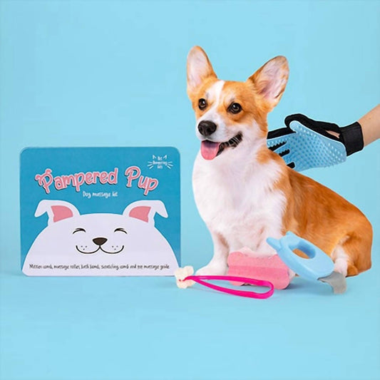 Gift Republic - Pampered Pup Dog Massage Kit
