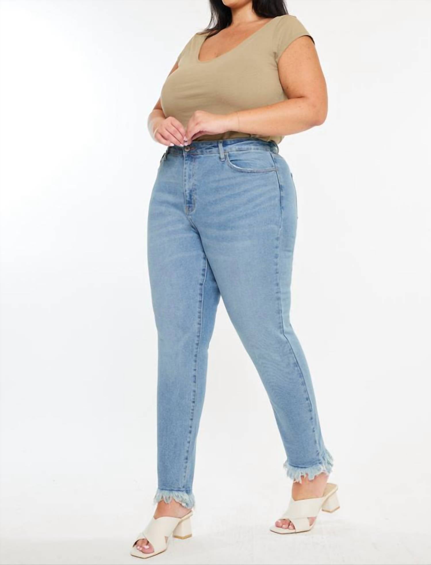 Kancan - High Rise Cigarette Fit Jeans - Plus Size