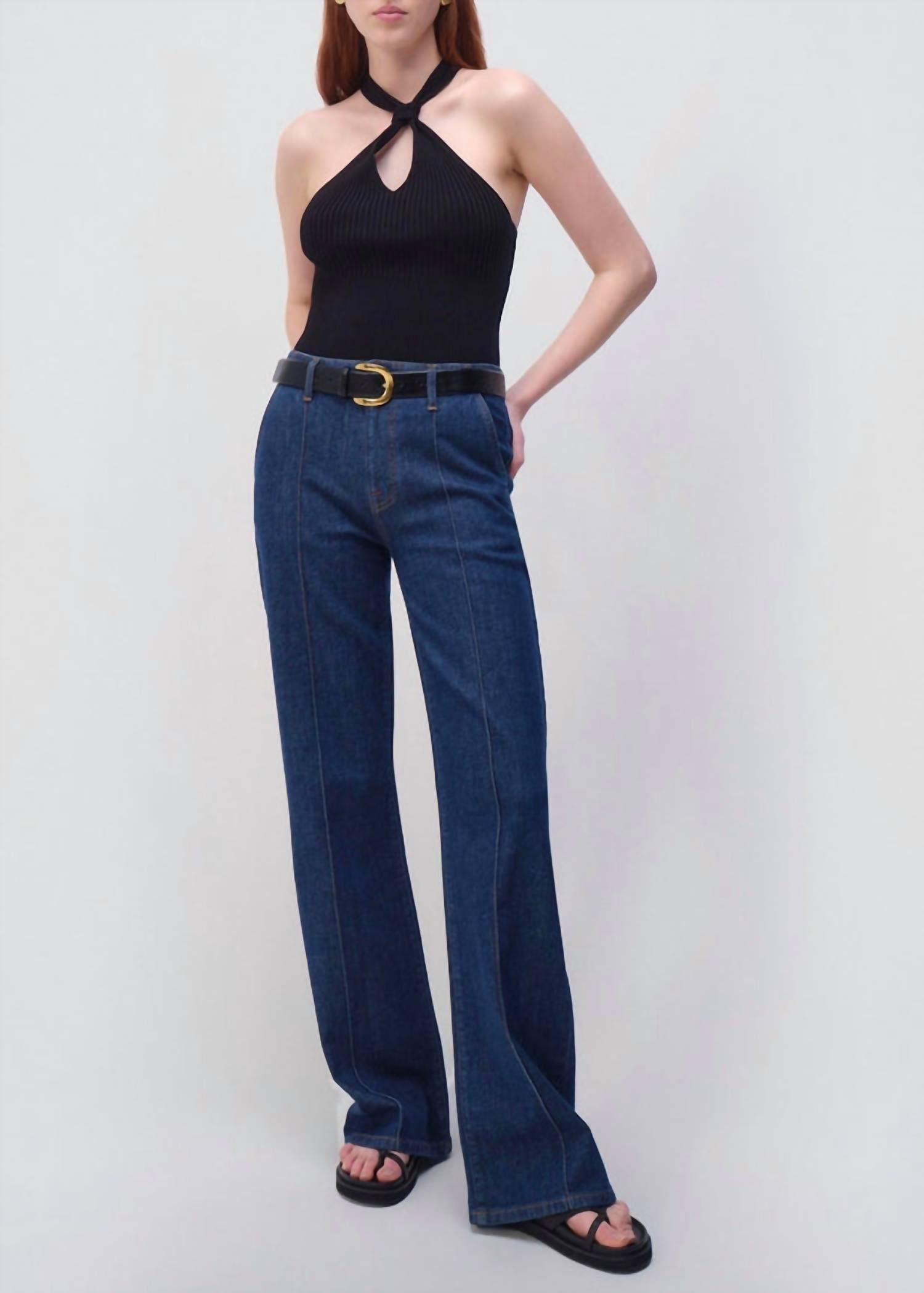 SIMKHAI Ansel Trousers in imperial - women's pants