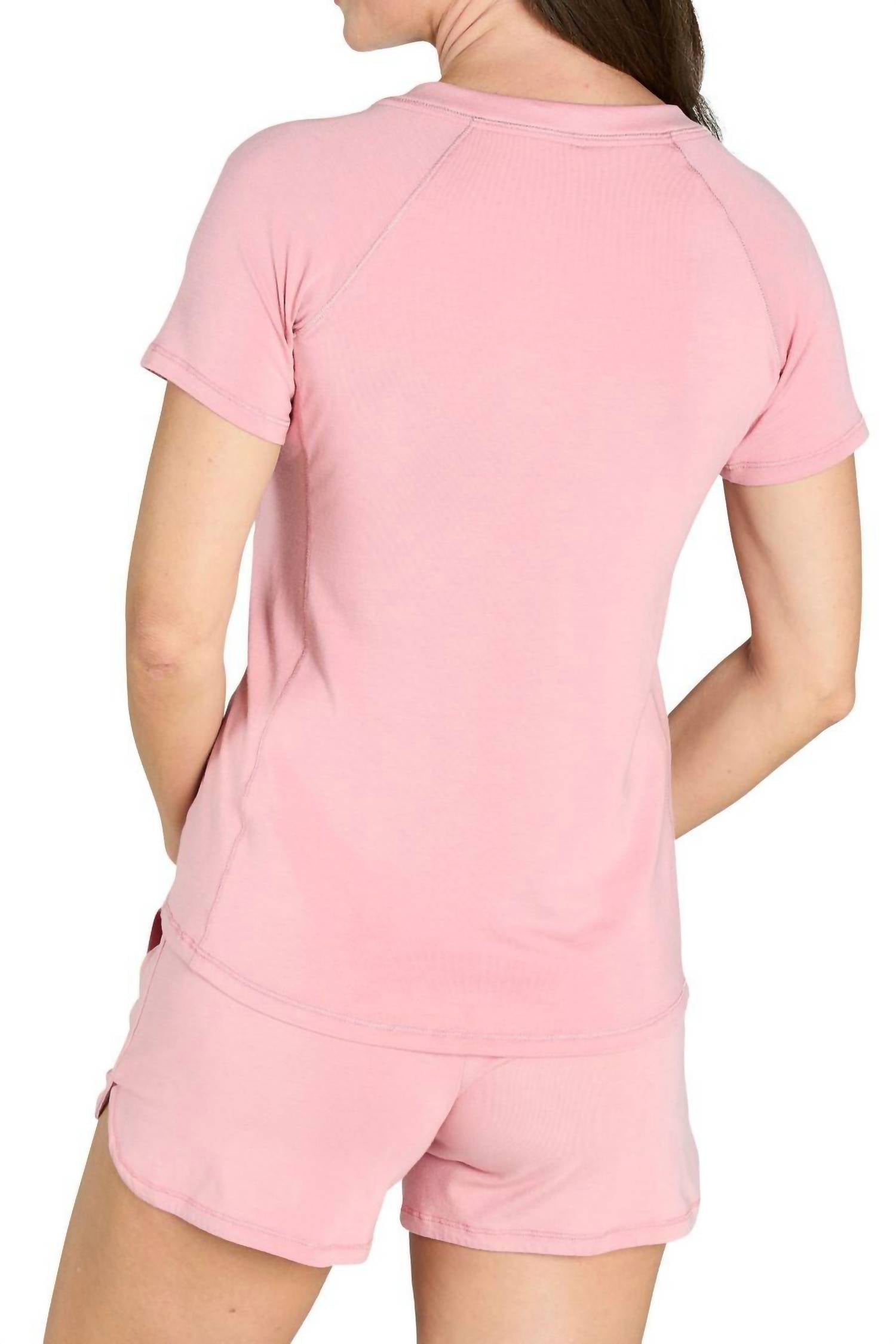 Twelve Eighty Eight - Olivia Short Henley Loungewear Set