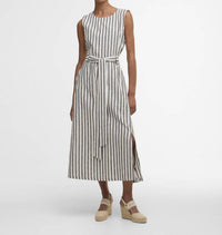 Barbour - Inez Striped Midi Dress