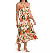La Blanca - Jungle Blossoms Lace Up Dress