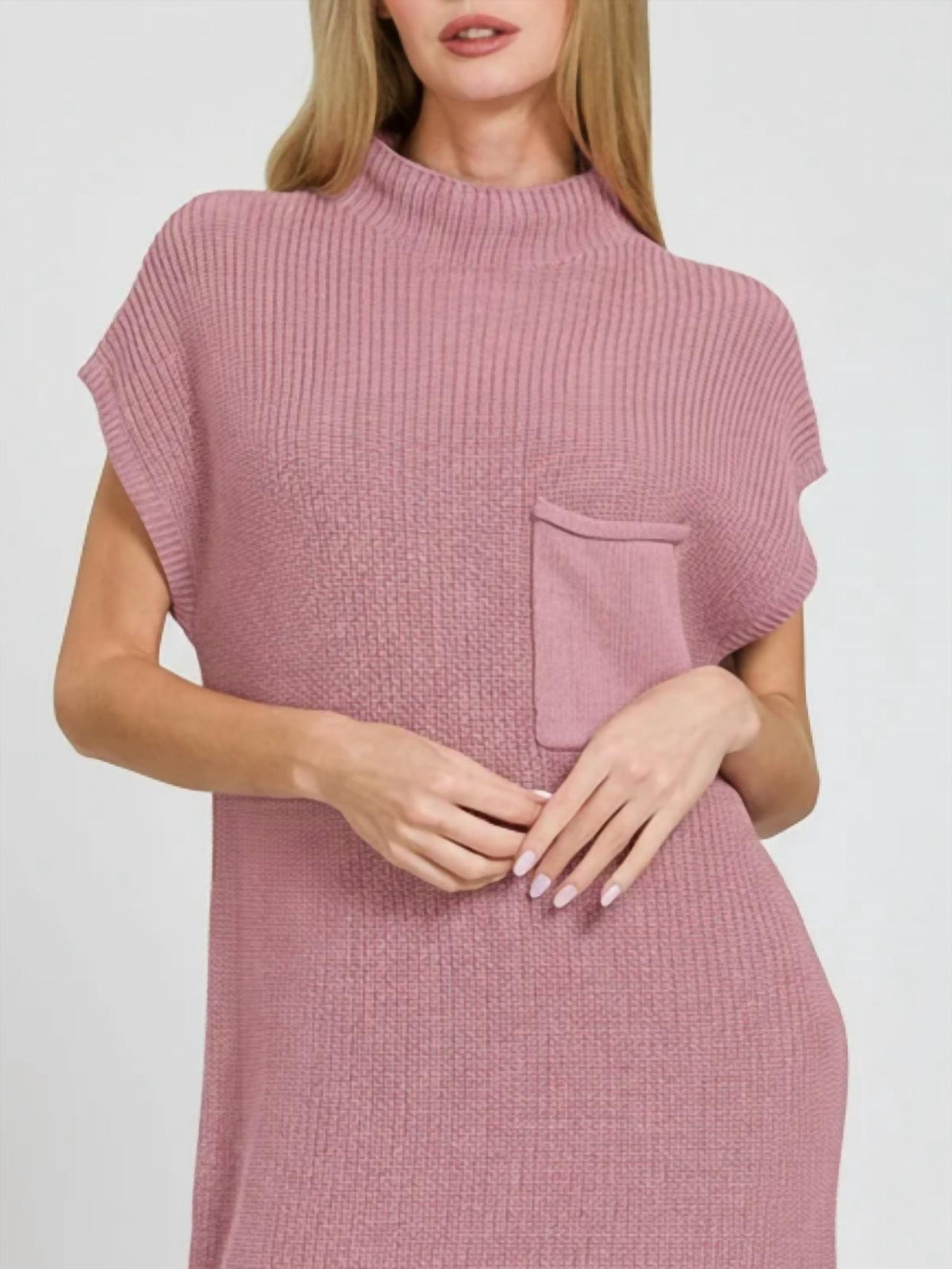 Zenana - Fireside Haze Sweater Dress