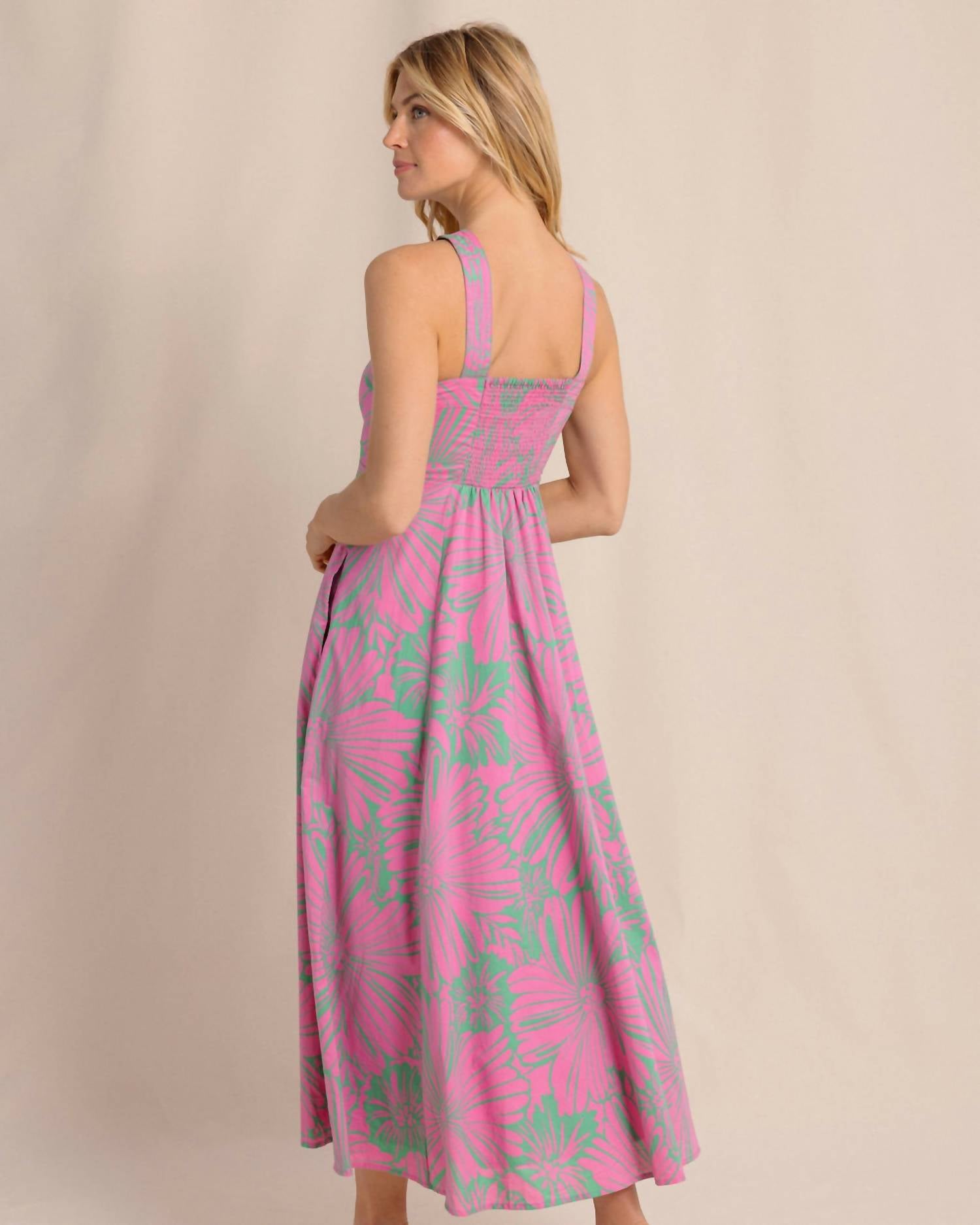 Southern Tide - Womens Aniston Pedal Paradise Maxi Dress