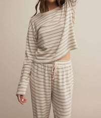 Z Supply - Evergreen Laid Back Stripe Top