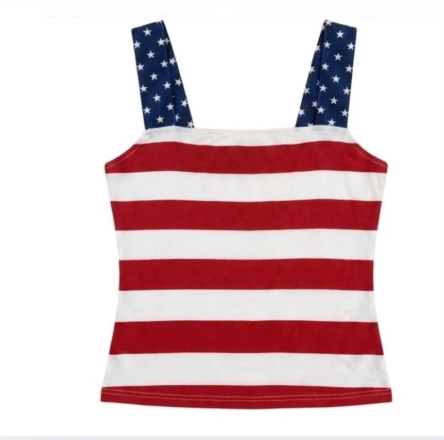 Kori - All-American Stars And Stripes Tank Top