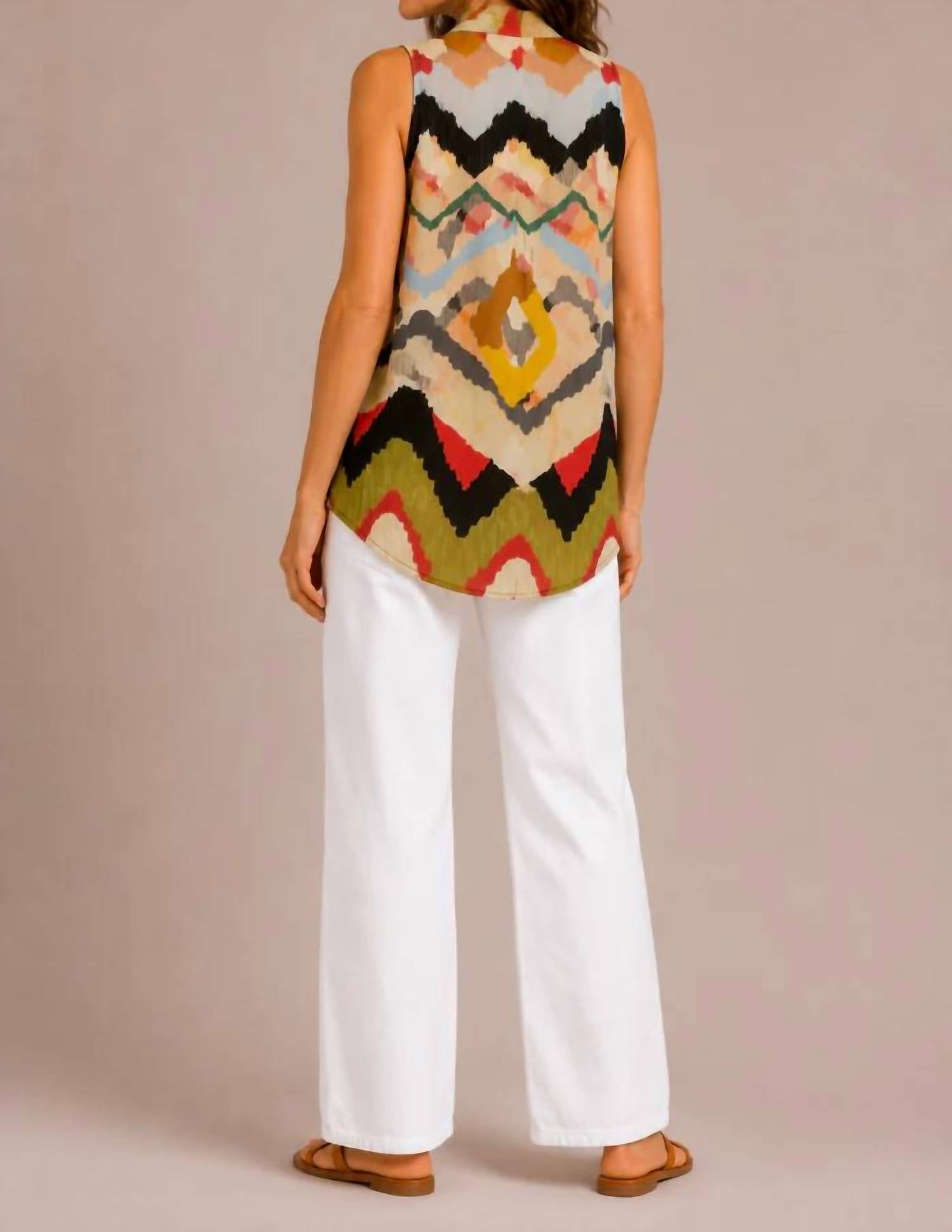 Isle By Melis Kozan - Draped Sleeveless Top
