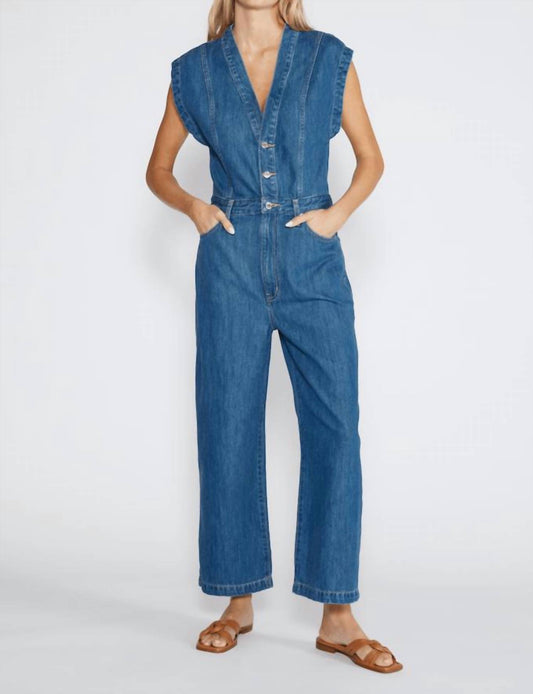Etica - Denim Camden Jumpsuit