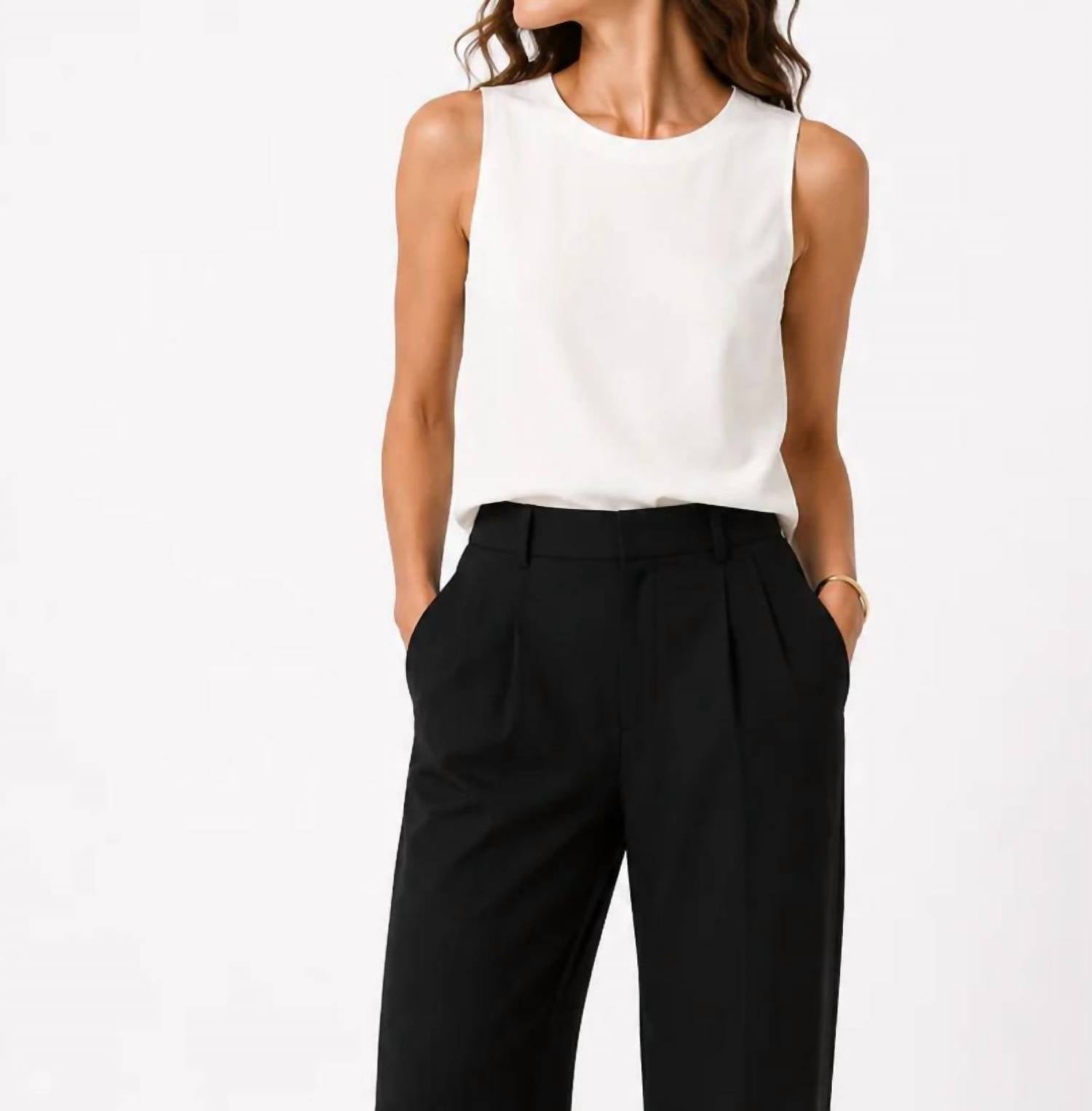 Lysse - Kavita Crewneck Sleeveless Top