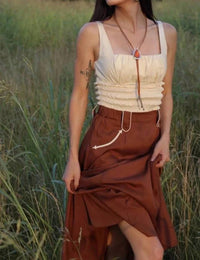 H Bar C - Santa Fe Western Skirt