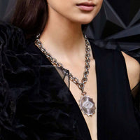 Jagged Halo Jewelry - Women's Tatiana Evil Eye Amulet Necklace