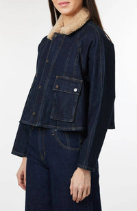 Habitual - FUR COLLAR BARN JACKET