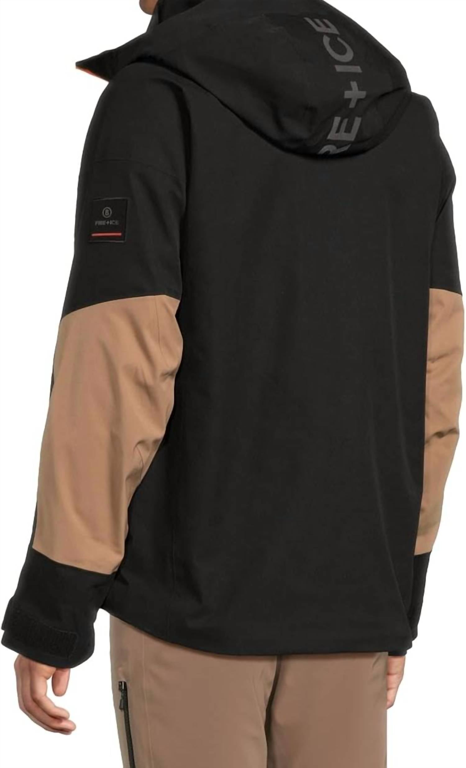 Bogner Fire + Ice Tajo T Ski Jacket in black - men's jacket - alternate view