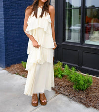 Lucy Paris - Emery Ruffle Maxi Dress
