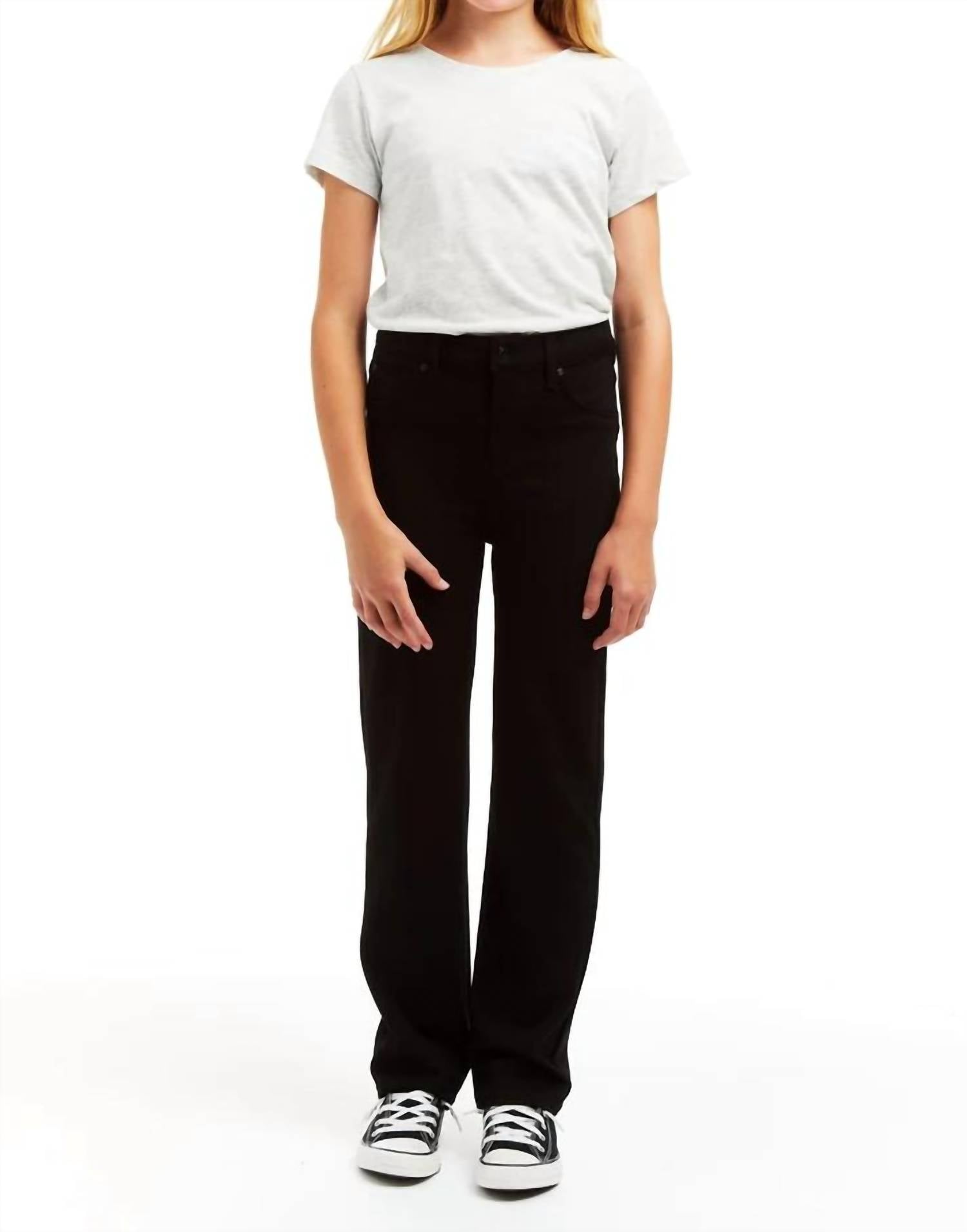 Tractr - Girl's Ponte Straight Pants