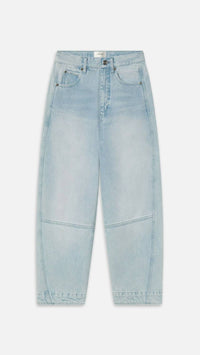 Frame - Twisted Barrel Mid Rise Jeans