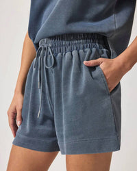 Splendid - High Rise Drawstring Shorts