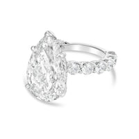 Diana M Jewels - Women's Pear & Round Lab-Grown Diamond Fashion Ring (10.00 Ct) - Bold