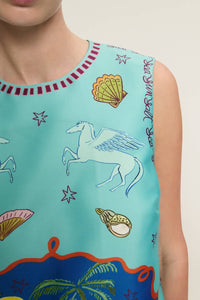 Alemais - Surrealist Summer Mini Dress
