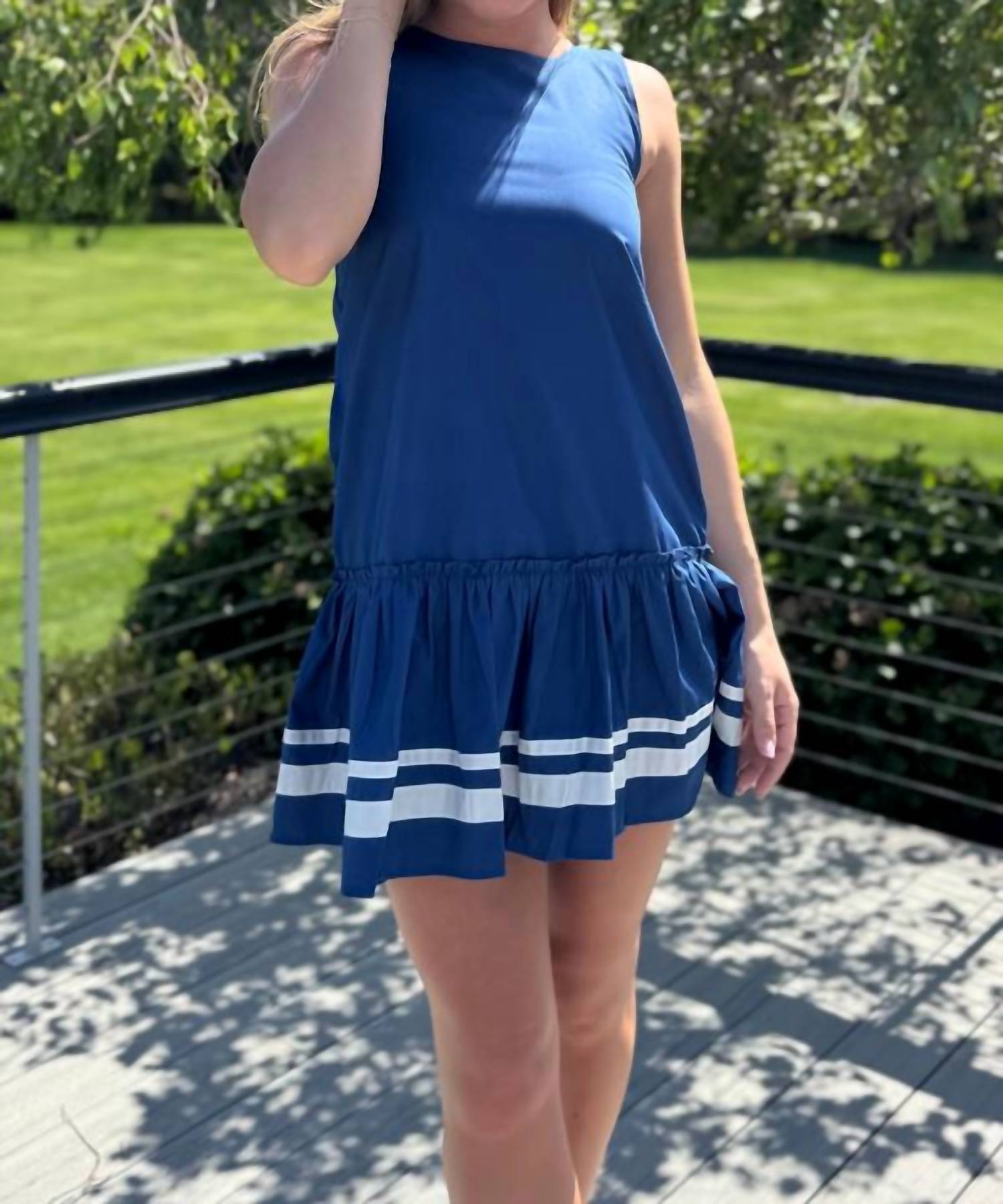 Mint - Flared Hem Mini Dress