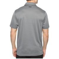 UNDER ARMOUR Tech Button Up Placket Polo in graphite - men's shirt - view 6