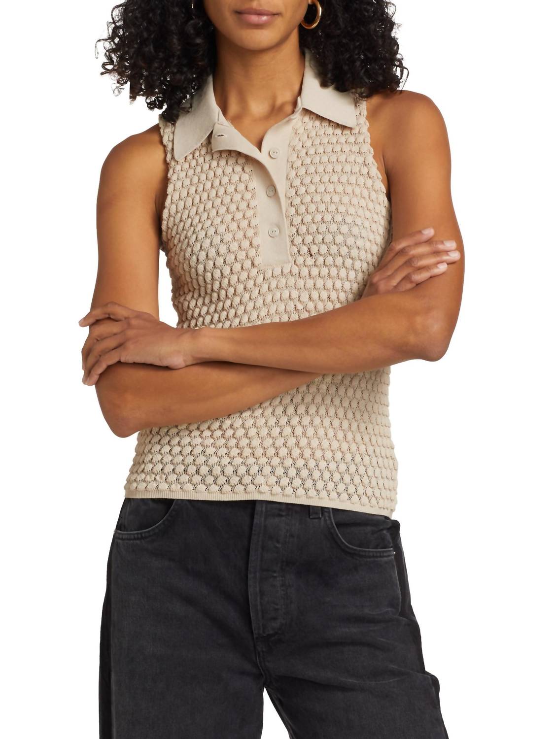 Rag & Bone - Georgia Sleeveless Polo